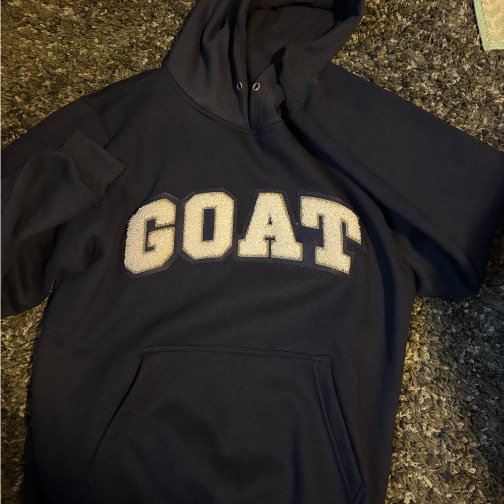 Goat navy blue hoodie
